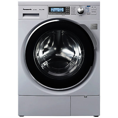 Panasonic NA-140VZ4WG Freestanding Washing Machine, 10kg Load, A+++ Energy Rating, 1400rpm Spin, White Panasonic NA-140VZ4WG Freestanding Washing Machine, 10kg Load, A+++ Energy Rating, 1400rpm Spin, White